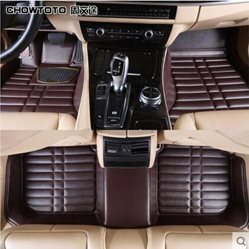 CHOWTOTO AA Special Floor Mats For Jeep Patriot Non-slip Wear-resisting Leather Carpet For Patriot