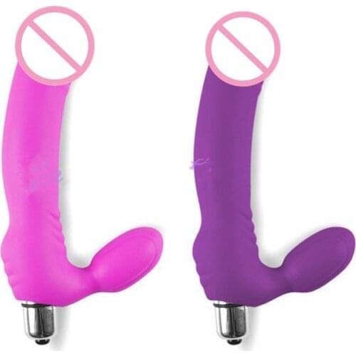 HOT! Strapless Strapon Dildo Vibrator Prostate Massager Lesbian Strap On Dong Penis Sex Products Sex Toys for Women
