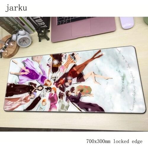 BLEACH mousepad gamer 700x300X3MM gaming mouse pad large Urahara Kisuke notebook pc accessories laptop padmouse ergonomic mat