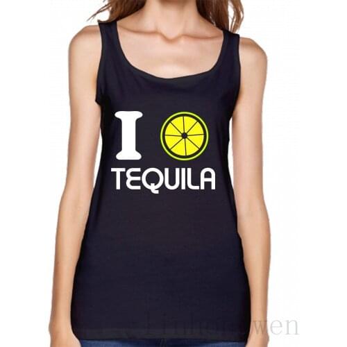 I Love Tequila Tank Top Family Tops Tee Spring Fitness Casual Knitted S-XXL Normal Vest