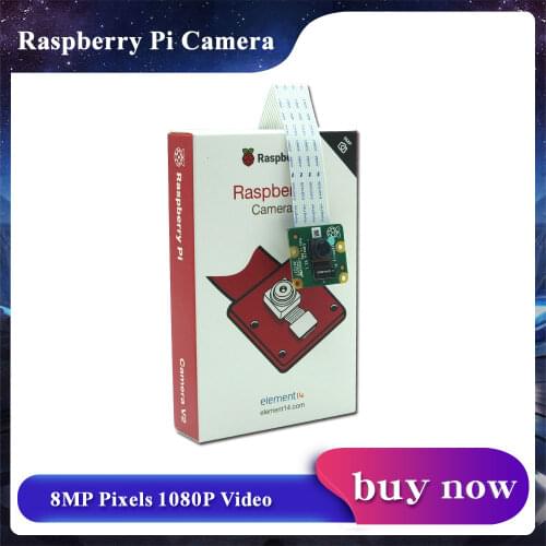 Original Raspberry Pi Camera V2 Module Light-sensitive Chips 8MP Pixel with IMX219 1080P Video for Raspberry Pi 4 Model B/3
