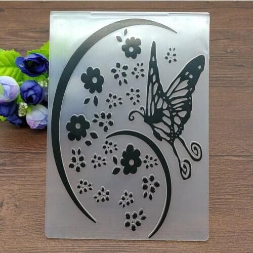 Plastic Embossing Stencils Folder Template Molds Scrapbooking Paper Crafts Cards Decor DIY Mould