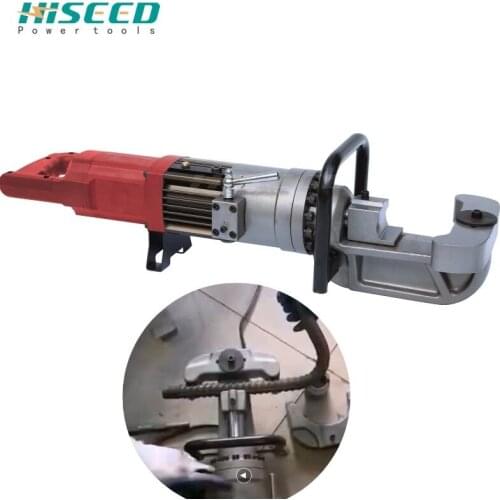 HRS 220V 110V Portable Hydraulic Rebar Portable Rebar Straightening Machine Rebar Bending Straightening