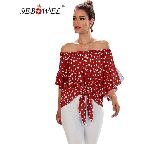 Блузки с бантом SEBOWEL China At AliExpress