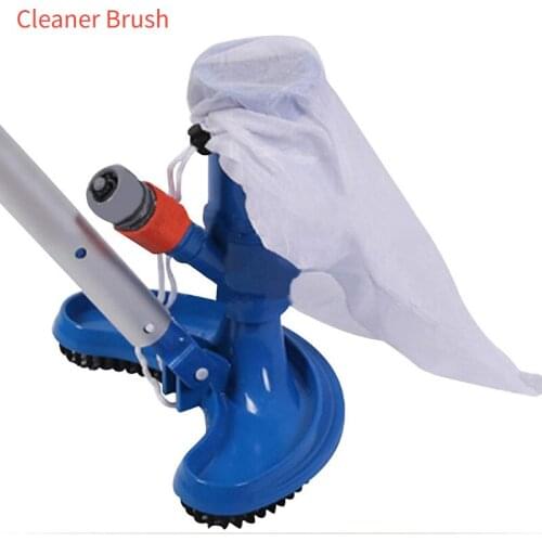 Jet Vacuum Brush Suction Pool Head Swimming Pool Dirt Suction Head Accessories Cleaning Tool Spa Pool Vacuum Cleaner Brush