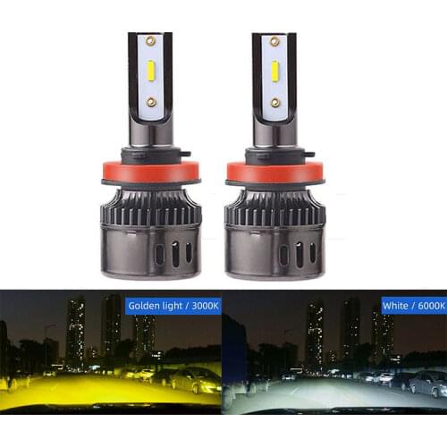 Led h11 car fog lights, 2, H11 LED H8 H3 H9 880 881 HB4 9005 9006 35W 2500LM, 3000k 4300k 6000k