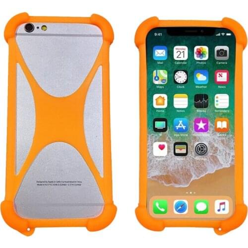 Universal Phones Bumper Soft Elastic Silicone Case For Digma Hit Q400 Q401 Q500 3G Cover For Digma idx5