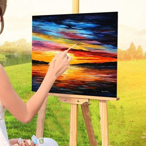 South Wind Paint By Numbers Set Acrylic Paints 50*70 Painting On Canvas Home Decoration For Kids For Handicraft