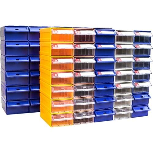 1pcs Plastic Hardware Metal Components Mini Storage Box Tools Parts Drawer Box Stackable Sorting Box for Lego Building Blocks