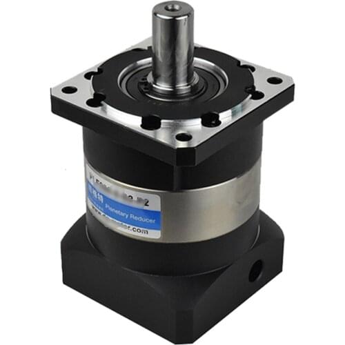 25:1 Planetary Gearbox Speed Ratio 25 High precision 16mm Input & 20mm Output Gearbox Reducer for 750W Servo Motor 90mm flange