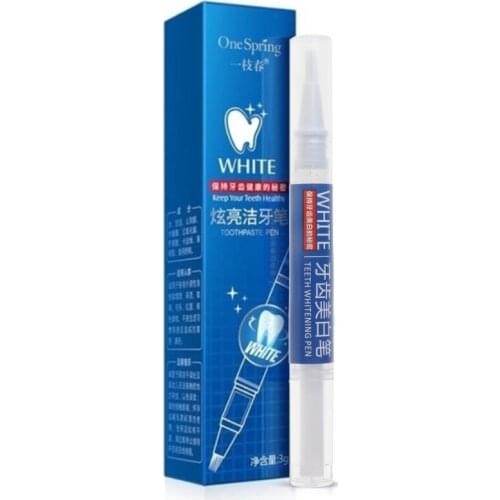 3ml Tooth Whitening Pen Natural Teeth Cleaning Gel for Oral Hygiene Health Remove Plaque Stains Bleaching Toothpaste