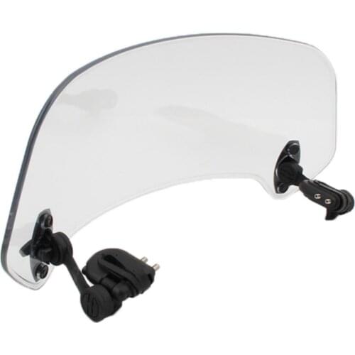 36cm Motorcycle Windshield Windscreen Extension Spoiler Wind Deflector