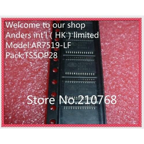 9pcs/lot AR7519-LF AR7519LF AR7519 TSSOP28