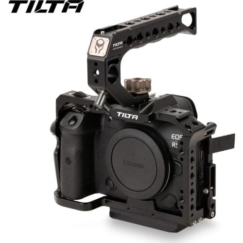 Tilta Camera Cage Black Gray FOR CANON R5 R6 Camera TA-T22-A-B TA-T22-A-G DSLR Rig Top Handle R5 R6 Accessory vs smallrig