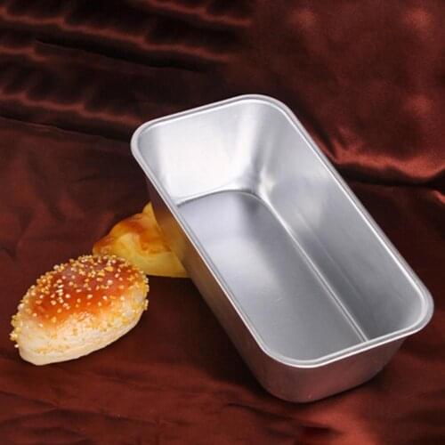 Aluminum Alloy Bread Mold Rectangle Loaf Pan Non-stick Brownie Cake Mould Homemade Baking Dishes Heat-resistant Baking Tool