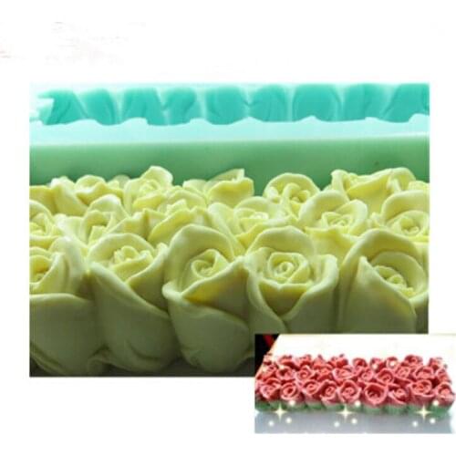 Toast Soap Mold Molds Silica Gel Aroma Stone Moulds Wholesale Beautiful Rose Flowers and Swan Design Silicone Silicone Rubber