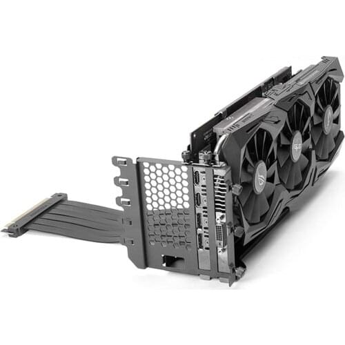 Graphics Card Holder PHANTEKS Vertical Stand Desktop Case Video Card Extension Mounting Bracket PCI-E GPU Extension Wire For PC