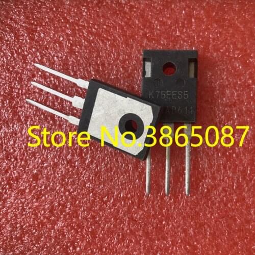 IKW75N65ES5 K75EES5 TO-247 POWER TUBE IGBT TRANSISTOR 10PCS/LOT ORIGINAL NEW