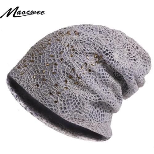MAOCWEE Bonnet Caps For Women