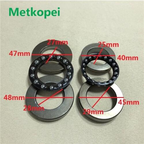 Motorcycle GN125 EN125 pressure ball bearing moto directional column bearing for Suzuki 125cc GN 125 thrust direction parts