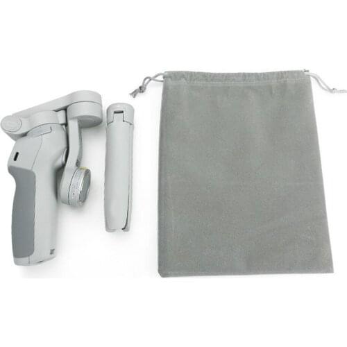 Soft Flannel Storage Case Bag for DJI OSMO Mobile 4 Gimbal Handheld Stabilizer Accessories Shockproof Protective Carrying Case