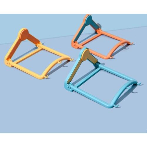 Bathroom Organize WashBasin Rack Wall Mounted Automatic Rebound Collapsible Punch Free Washbasin Storage Shelf Hanger TS2