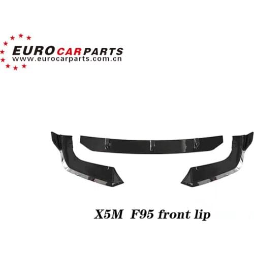 New Auto Body Kit For F95 X5m Car Anterior Plastic Lip Spoiler Front Splitter Shovel Chin Bumper Diffuser