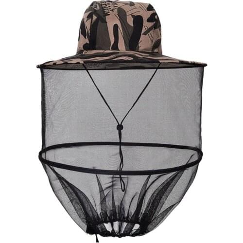 Outdoor Fishing Camping Folding Leisure Ultraviolet-proof Beekeeping Anti-mosquito Net Hats Unisex