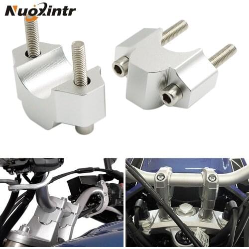 Nuoxintr Motorcycle Handlebar Riser Bar For YAMAHA XT1200ZE SUPER TENERE XT1200Z 2014-2019 Mount Handle Clamp Standard Bar