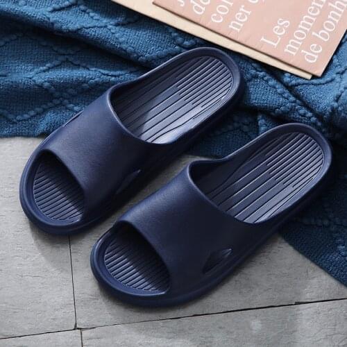 New Couples Stylish Adult Sandals Slip-Proof Thick-Soled Indoor Outdoor Slippers Men Flip Flops House Sleepers Shoes Woman Home
