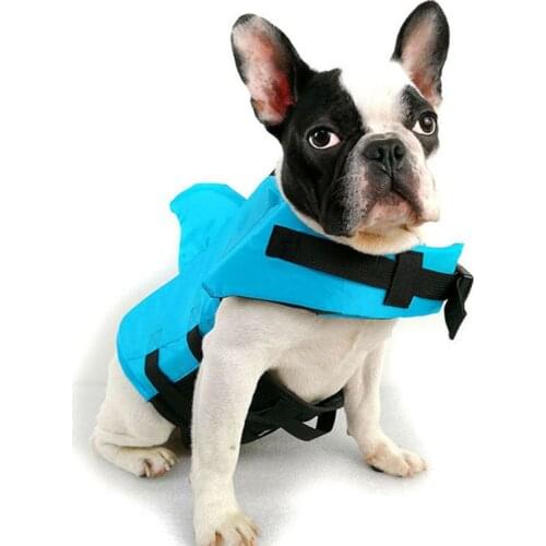Vest Summer Dog Swimming Clothes Pet Dog Safety Clothing Life Jacket Summer Pets Life Swimwear Shark Fin Jacket Suit For Dogs