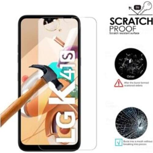 Glass For LG K41S K42 K51 K51S K52 K61 K8X W41 W31 Plus Pro Cover On LG Q31 Q51 Q52 Q92 Q61 Glass HD Phone Protector Film