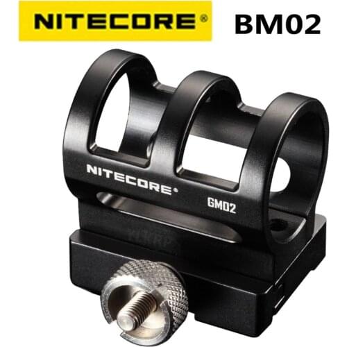 Nitecore GM02 Tactical Flashlight Gun Mount Suitable for Precise Series/ Chameleon Series/ SRT7/ SRT6/ MT25/ MT26/ MH25