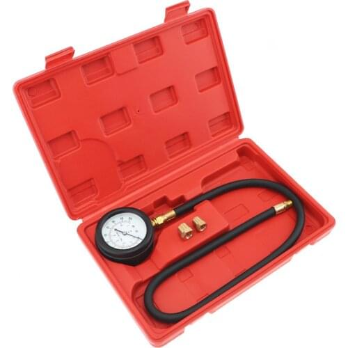 Universal 0 ~100 PSI/0 ~ 7 Bar Portable Oil Pressure Gauge Engine Diagnostic Test Kit