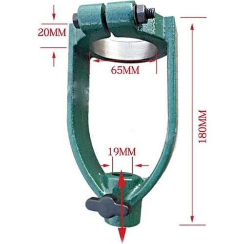 Refit part for bench drill into tenon machine modify items for square hold doing