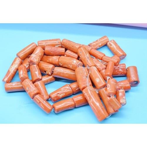 1.5kg (52PCS) The last set, huge irregular orange natural coral loose beads