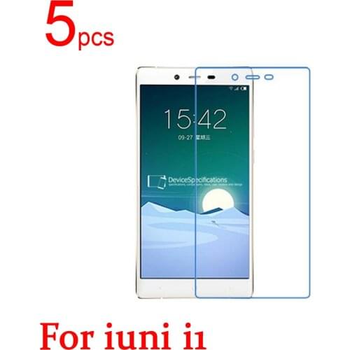 5pcs Ultra Clear glossy/Matte/Nano anti-Explosion LCD Screen Protector Film Cover For iuni i1 U2 U3 N1 Protective Film + cloth