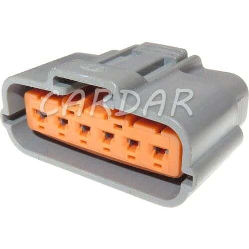1 Set 6 Pin 6195-0035 Automotive Accelerator Pedal Plug Cable Socket Electrical Ignition Connector For Nissan