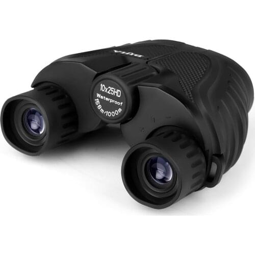 BIJIA 10*25 Mini Binocular Telescope Opera Glasses for Travel Concert Outdoor Sports Hunting HD Binoculars