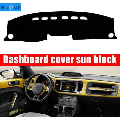 For Volkswagen VW Beetle 2012 2013 2014 2015 2016 2017 Car Dashboard Cover Mat Pad Dash Sun Shade Instrument Carpet Accessories