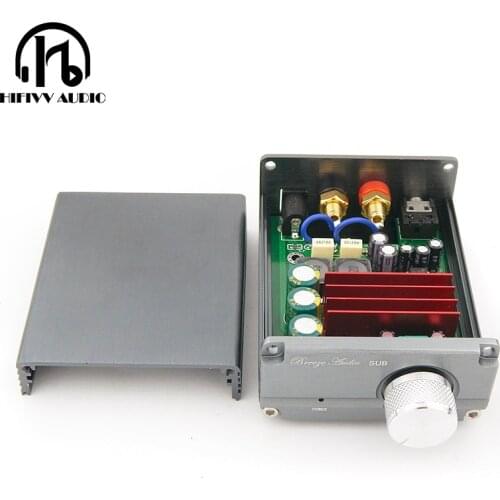 100W TPA3116D2 digital power amplifier Mini Mono Subwoofer amplifier Bass Output power supply 24V/6A