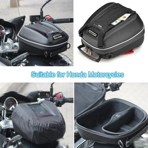 For Honda CBR600RR CBR1000RR VFR800 CBR 1100XX Oil Fuel Tank Bags Pockets Mobile Phone Navigation Bag NC700 NC750 CB400 CBR 600