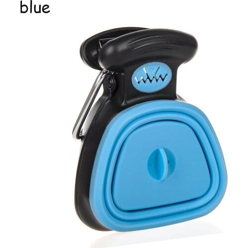 Dnew Pet Travel Foldable Pooper Scooper With 1 Roll Decomposable Bags Poop Scoop Clean Pick Up Excreta Cleaner Free Shipping