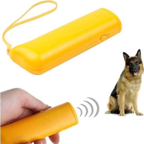 Dropshipping Ultrasonic Dog Repeller Anti Barking Pet Dog Repeller Train Control Device Bark Stop Trainer Dog Repellers