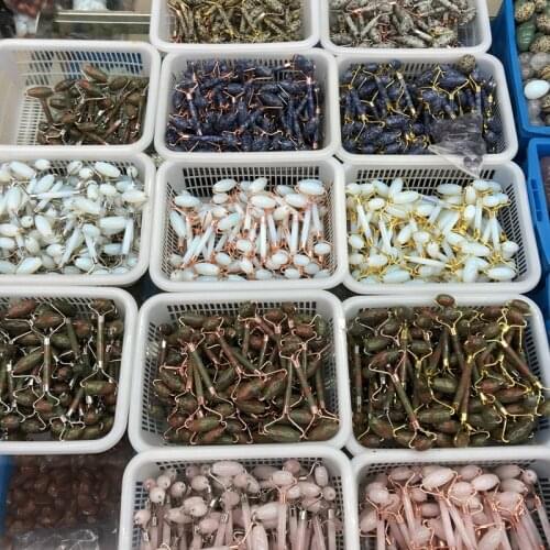 Double Head Facial Massage Roller Natural Stone Retail/Wholesale Massage Tool Jewelry Beauty Accessories for Women Gift