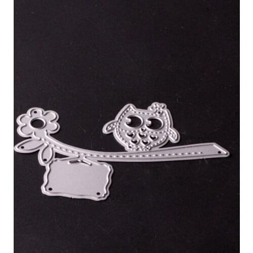 Metal owl paper die cutting dies for Scrapbooking/DIY Easter wedding Halloween Easter card