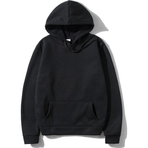 Mannen Vrouw Hoodies Sweatshirts Mode Effen Kleur Rood Zwart Grijs Roze Hooded Hiphop Fleece Hoody Heren Merk Hoodie Streetwear