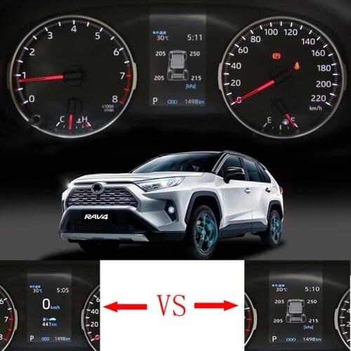 Smart Car TPMS Tyre Pressure Monitoring System Digital LCD Dash Board Display Auto Security Alarm for Toyota Rav4 2019 2020 Xa50