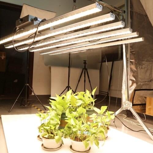 Dimmable 6 8 Bar Quantum LED Grow Light Board Samsung LM301B Full Spectrum Plant Growing Lamp For Indoor Plants Greenhouse Tent