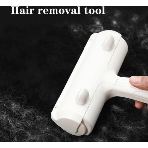 Pet Hair Remover Roller Removing Dog Cat Hair From Furniture Self-cleaning Lint Pet Hair Remover One Hand Operate
